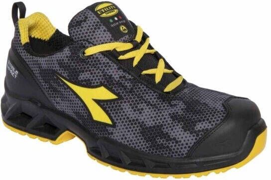 Diadora Werkschoen Shark Stable Impact Low 181158 S3S | Zwart Grijs | 8053607618088