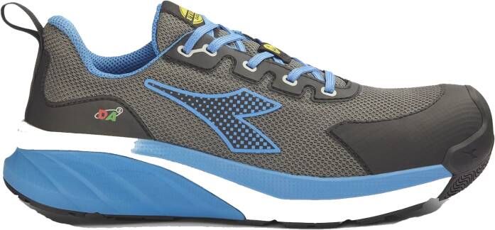 Diadora Werkschoen VORTEX DA2 LOW S1PS 182043 | Antraciet Imperial Blue | 8054795150558