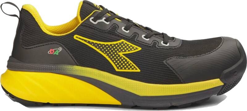 Diadora Werkschoen VORTEX DA2 LOW S3S 182042 | Zwart Imperial Blue | 8054795150237