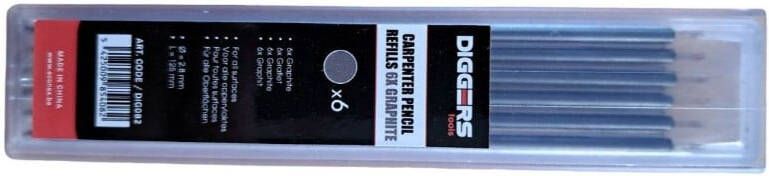 Diggers 6 Navullingen Grafiet DIG082