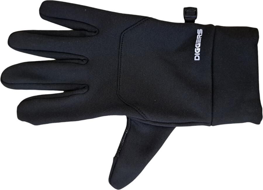 Diggers Handschoenen | Zwart | Windproof | Touchscreen DIG678