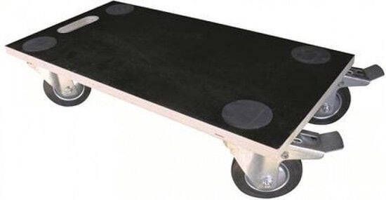 Diggers Multiplex Verhuisplaat | 58x30cm | 400kg Capaciteit | 95mm Rubber-stalen Wielen | FSC 100% DIG801