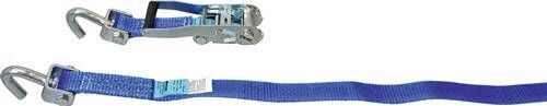 Dolezych Spanband voor auto&apos;s | lengte 2 6 m | breedte 35 mm | met handhefboom + vingerhaak | LC omdr. 3000 daN | 1 stuk 26351535-2 6 26351535-2 6