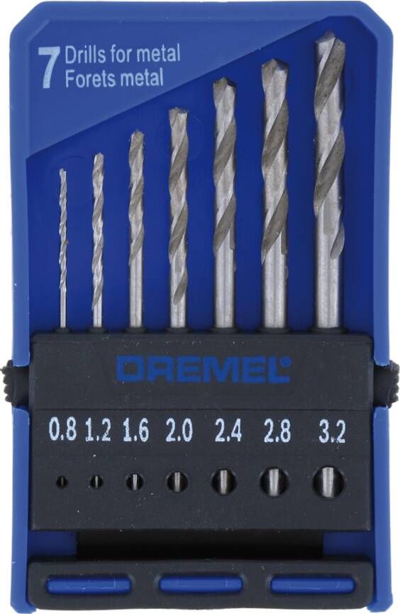 Dremel Set precisie-boren (628) | 7-delig 2615062832