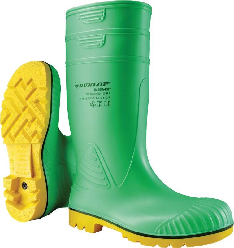Dunlop A442AB1 Acifort Hazguard Laars ESD S5 | Groen Geel | 00.036.006.42