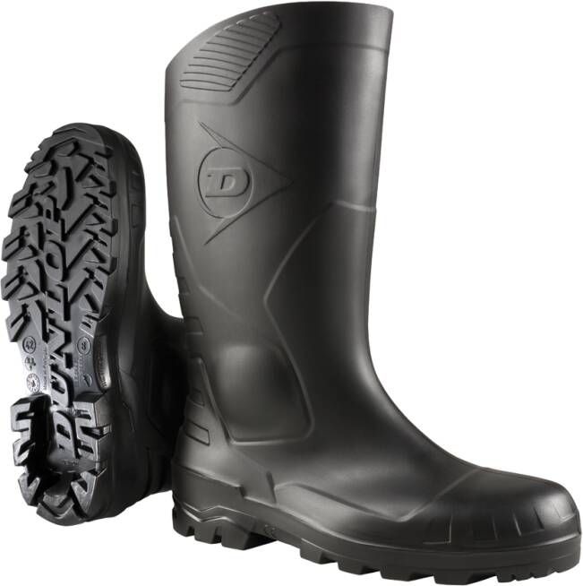 Mtools Dunlop H142011 knielaars pvc S5 zwart 46 00 ZWART |