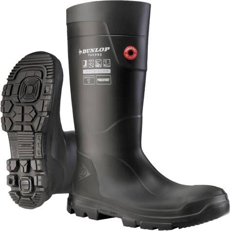 Dunlop LJ2HD01 Purofort Fieldpro Laars S5 | Zwart | 8713197053712