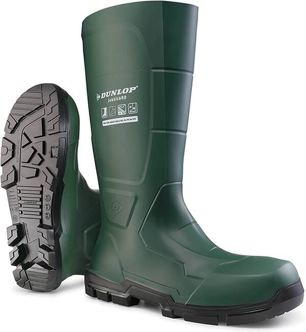 Dunlop NA0KL01 Knielaars Acifort Jobguard | Groen | 8713197371137
