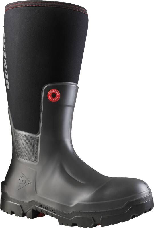 Dunlop Pioneer OD60A93 Snugboot Laars | Zwart | 00.036.017.42
