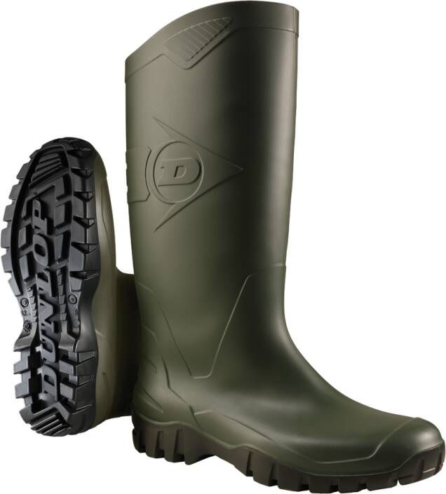 Dunlop PVC Knielaars Dane K680011 groen 15.032.063.40