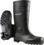 Mtools Dunlop Veiligheidslaars Edmar Protomaster 142 PP zwart PVC nitril Stalen zool 45 W | - Thumbnail 1