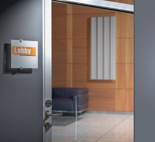 Durable Deur- infobord | B148xH105mm | controlevenster acryl | achterdeel acryl | 1 stuk 482119