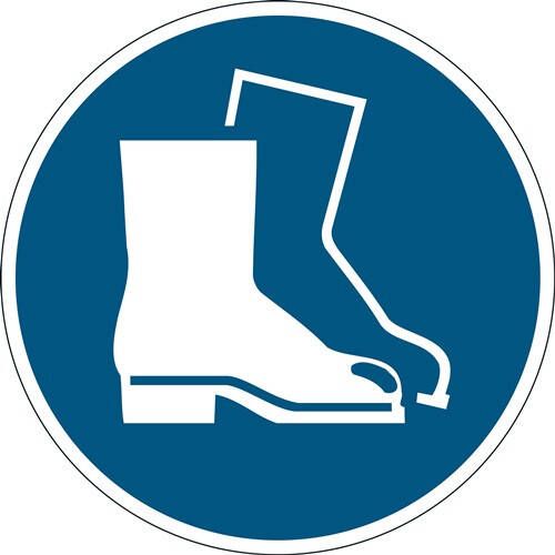 Durable Gebodsteken | voetbescherming gebruiken | 430 mm R9 | 5 stuks 173306