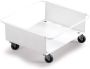 Durable Vuilnisemmertrolley | met 4 zwenkwielen | recyclingcontainer | 90 l wit | 1 stuk 1801668010 - Thumbnail 1