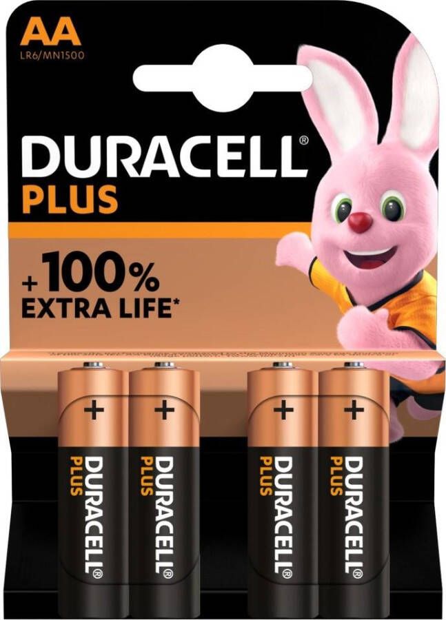 Duracell Plus Power MN1500 AA blister 4 3015000