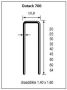 Dutack 11.1mm nieten | 50mm | 10.000 stuks 5056044 - Thumbnail 1