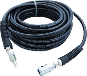 Dutack Air Persl.slangset PU zw 10m 8x12mm 12 bar 4844047