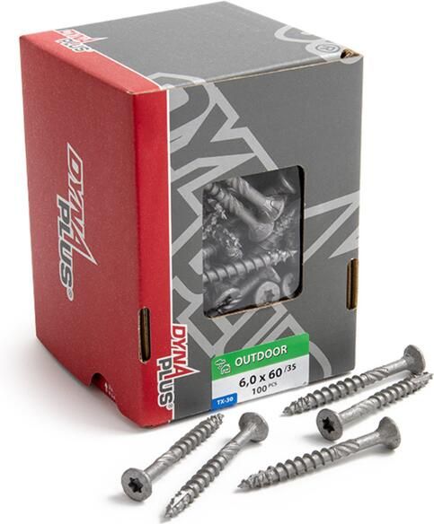 Dynaplus Constructieschroef Ar-Coating Platkop Deeldraad +Snijpunt Torx TX30 6.0X130 70 | 100 stuks 0281.08.50901 - Foto 18