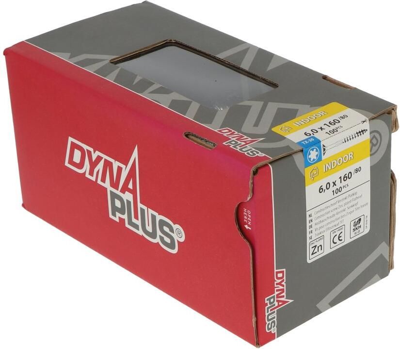 Dynaplus Constructieschroef Vz Pk +Snijpunt Torx TX30 6.0X100 55 | 100 stuks 0281.01.50601 - Foto 3