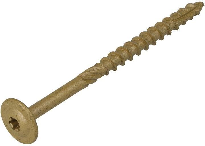 Dynaplus Houtbouwschroef Ar-Bronze Tk +Snijpunt Torx TX30 6.0X50 | 100 stuks 0286.08.49901