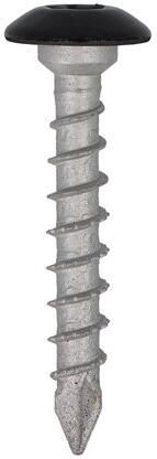 Dynaplus Tuinbeslagschroef Ar-Silver Ovk Zwarte Kop Torx TX30 6.0X40 | 50 stuks 0288.08.49604 - Foto 2