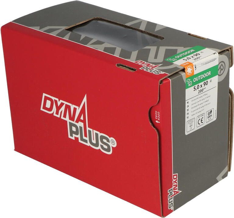 Dynaplus Constructieschroef Ar-Coating Pk +Snijpunt Torx TX30 6.0X140 70 | 100 stuks 0281.08.51001 - Foto 3