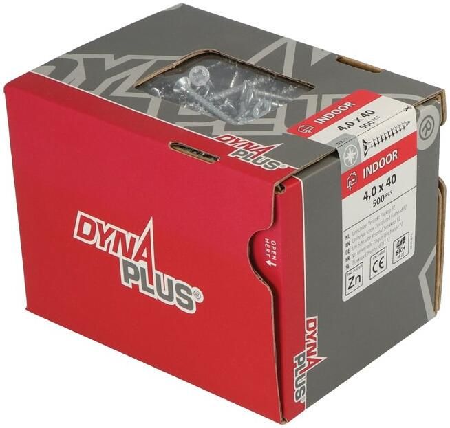 Dynaplus Unischroef Vz Pk PZ2 3.5X25 | 200 stuks 0280.01.17101