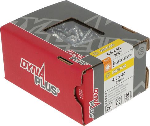 Dynaplus Constructieschroef Vz Pk +Snijpunt Torx TX30 6.0X100 55 | 100 stuks 0281.01.50601 - Foto 7