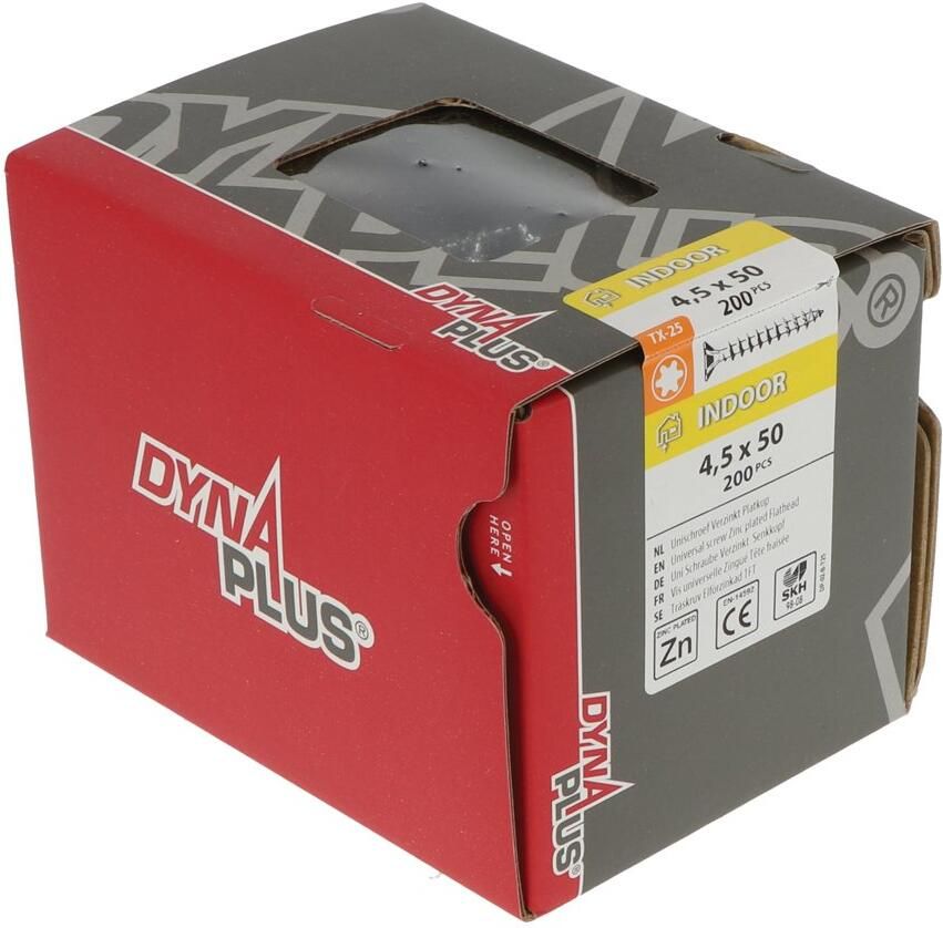 Dynaplus Constructieschroef Vz Pk +Snijpunt Torx TX30 6.0X100 55 | 100 stuks 0281.01.50601