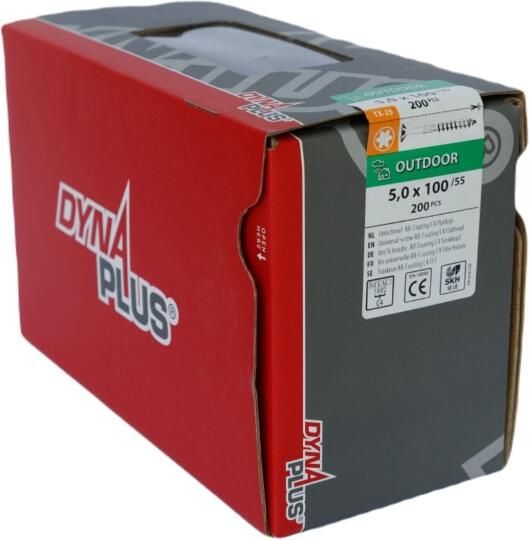 Dynaplus Constructieschroef Ar-Coating Platkop Deeldraad +Snijpunt Torx TX30 6.0X130 70 | 100 stuks 0281.08.50901 - Foto 17