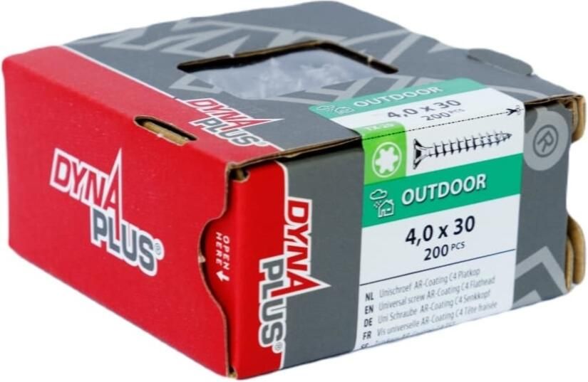 Dynaplus Constructieschroef Ar-Coating Platkop Deeldraad +Snijpunt Torx TX30 6.0X130 70 | 100 stuks 0281.08.50901 - Foto 9