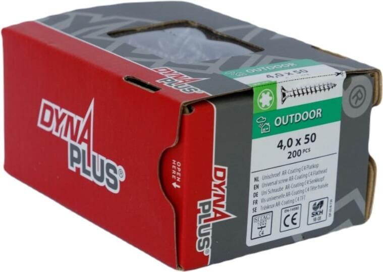 Dynaplus Constructieschroef Ar-Coating Platkop Deeldraad +Snijpunt Torx TX30 6.0X130 70 | 100 stuks 0281.08.50901 - Foto 11
