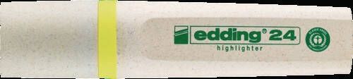 Edding Textmarker | geel | streepbreedte 2-5 mm spitse punt | 10 stuks 4-24005