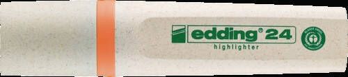 Edding Textmarker | oranje | streepbreedte 2-5 mm spitse punt | 10 stuks 4-24006