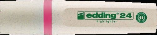 Edding Textmarker | roze | streepbreedte 2-5 mm spitse punt | 10 stuks 4-24009