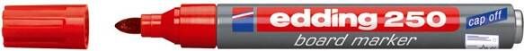 Edding Whiteboardmarker | Rood | Streepbreedte 1 5-3 mm ronde punt | 10 stuks 4-250002