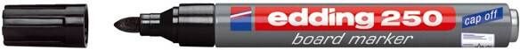 Edding Whiteboardmarker | zwart | streepbreedte 1 5-3 mm ronde punt | 10 stuks 4-250001