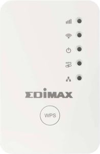 Edimax N300 Mini Wi-Fi Extender Access Point Wi-Fi Bridge Wit | 1 stuks EW-7438RPNMINI