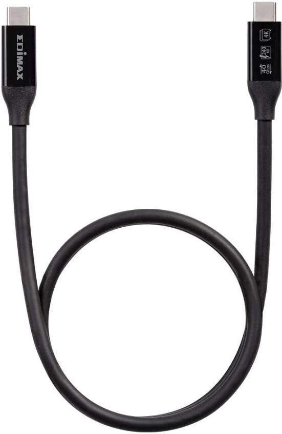 Edimax USB4 Thunderbolt3 Cable 40G 1meter Type C to Type C UC4-010TB V2