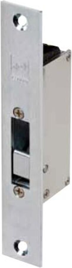 Effeff 112KL Elektrische inbouw schuifdeuropener type 112 | spanningsloos vergrendeld | sluitplaat 114 KL verzinkt | 24V=~ | DIN links en DIN rechts. - Foto 1
