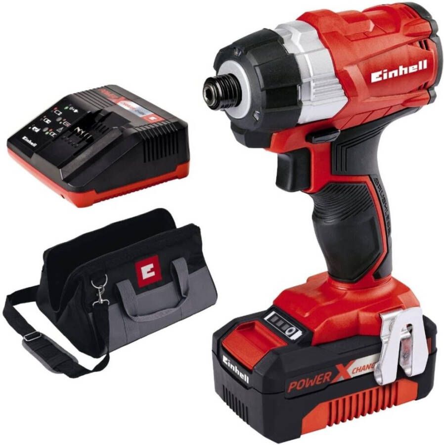 Einhell 4510035 | TE-CI 18 Li BL Accu Slagschroevendraaier | Set | Kit 4.0 Ah | Power X-Change