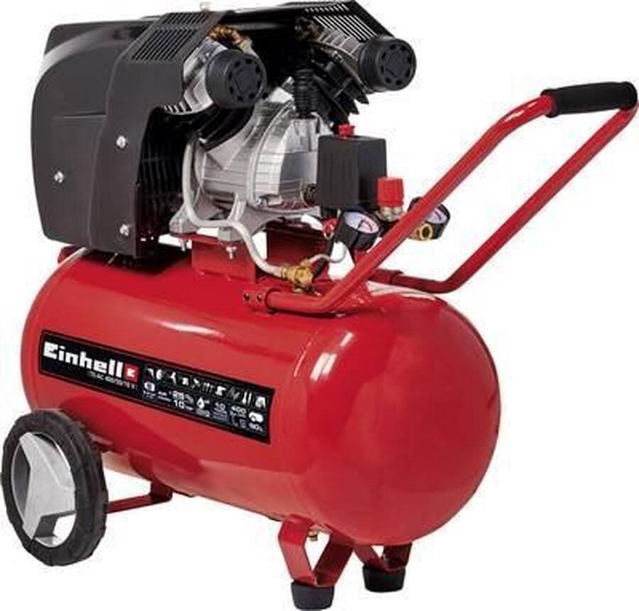 Einhell TE-AC 400 50 10 V Compressor | 10 bar | 50 L 4010472