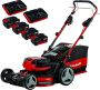 Einhell GP-CM 36 47 S HW Li Kit 4.0 Ah Accu Grasmaaier | 2x18V=36V | 47 cm | 4 x 4.0 Ah accu + 2 x duolader 3413200 - Thumbnail 1