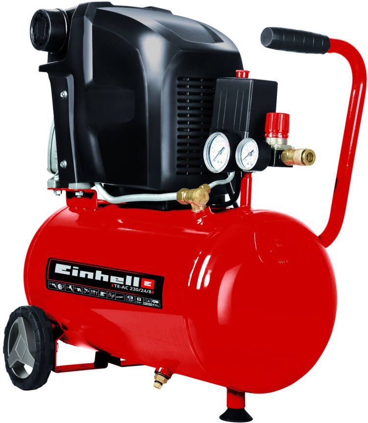 Einhell TE-AC 230 24 8 Compressor | 1500W | 8 bar | 24L 4010460