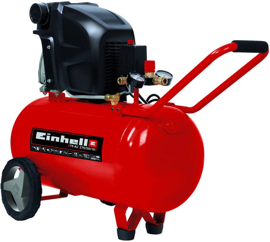 Einhell TE-AC 270 50 10 Compressor | 1800W | 10bar | 50L 4010440