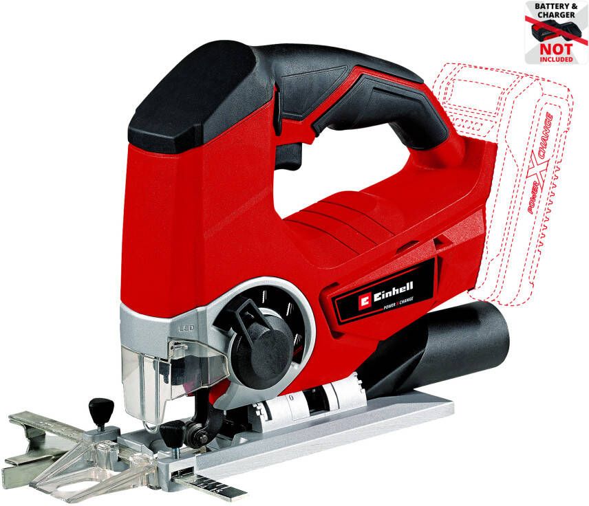 Einhell TE-JS 18 80 Li Solo Accu Decoupeerzaag | 18V | 2400 min | Zonder accu en lader 4321200
