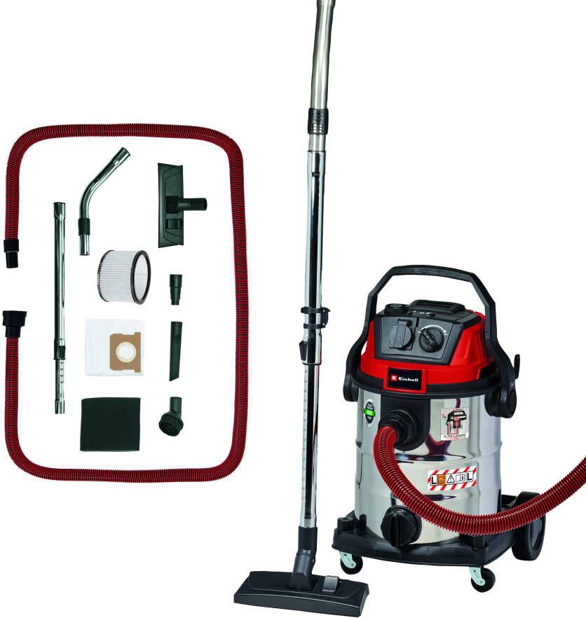 Einhell TE-VC 2025 SACL Nat- Droogzuiger | 1200W | 25L 2342460