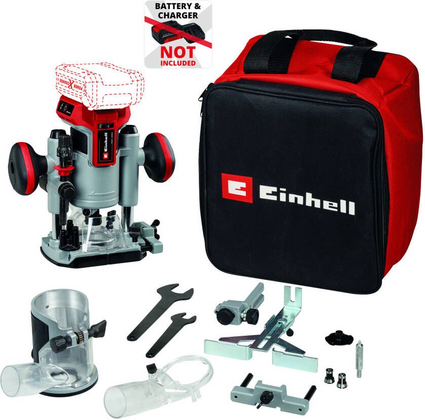 Einhell TP-RO Kit Li BL Solo Accu Boven- Kantenfrees | 18V | In koffer 4350410