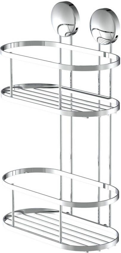 EISL Douche hoekrek 2 laags | chroom | om te lijmen of te schroeven BA0204