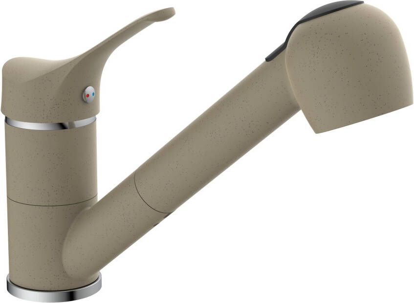 EISL GRANIT mengkraan keuken met sproeier | zand NI183SAGCR